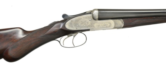 VICTOR SARASQUETA MODEL 203 E SIDELOCK SHOTGUN.