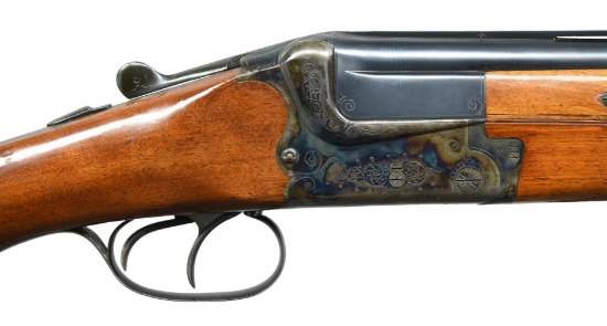 GERMAN MERKEL 200E TRAP STYLE O/U SHOTGUN.