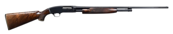 WINCHESTER 42 PLAIN BBL. SKEET PUMP SHOTGUN.