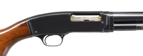 WINCHESTER 42 SOLID RIB FIELD PUMP SHOTGUN.
