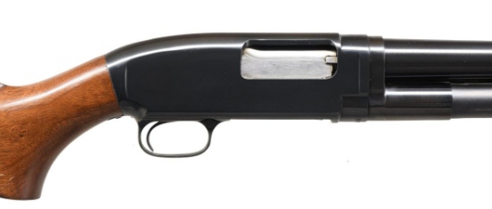 BOXED WINCHESTER MODEL 12 HEAVY DUCK PUMP SHOTGUN.