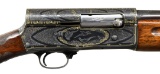 BEAUTIFULLY ENGRAVED AND GOLD INLAID FN BROWNING