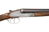 LEBEAU COURALLY IMPERIAL SIDLEOCK SHOTGUN.