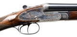 CASED BRACE OF ARMIS GARBI MODEL 101 SIDELOCK