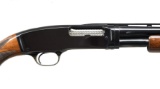 WINCHESTER 42 VENT RIB SKEET PUMP SHOTGUN.