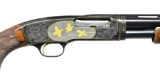 OUTSTANDING ANGELO BEE ENGRAVED WINCHESTER 42