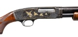 ANGELO BEE GOLD ENGRAVED WINCHESTER 42 PUMP