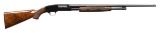 WINCHESTER 42 DOUBLE DIAMOND DELUXE PUMP SHOTGUN.
