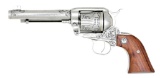 VERY ATTRACTIVE CUSTOM ENGRAVED RUGER VAQUERO