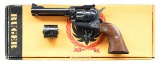 ENGRAVED RUGER NM SINGLE-SIX CONVERTIBLE REVOLVER.