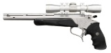 THOMPSON CENTER CONTENDER SINGLE SHOT PISTOL WITH