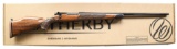 CUSTOM WEATHERBY MARK V BOLT ACTION RIFLE.