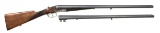 HUSQVARNA MODEL 310X TWO BARREL SET SXS SHOTGUN.