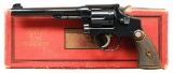 PREWAR SMITH & WESSON K22 OUTDOORSMAN DA REVOLVER.