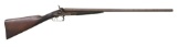 WC SCOTT SXS SHOTGUN W/ PURDEY'S FIRST PATTERN