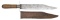 INTERESTING CONFEDERATE SIDE KNIFE WITH ORIGINAL