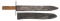LARGE CONFEDERATE BOWIE MADE BY AFRICAN AMERICAN