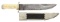 RARE AND DESIREABLE HENRY SCHIVELY BOWIE KNIFE.