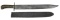 BIG CLIP POINT AMERICAN BOWIE KNIFE.