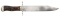 ENGLISH CLIP POINT BOWIE KNIFE BY JOSEPH ROGERS.
