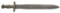 CONFEDERATE FOOT ARTILLERY SWORD, “CNW” ON CROSS
