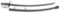 CONFEDERATE CAVALRY SABER COCKED POMMEL VARIANT.