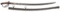 CONFEDERATE DOG RIVER CAVALRY SABER.