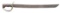 RARE CONFEDERATE NAVAL CUTLASS ASSOCIATED WITH CSS