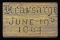 CARVED OAK BLOCK IN THE SHAPE OF A POCKET DIARY