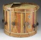 CIVIL WAR PAINTED DRUM BY JOHN LOWELL OF BANGOR,