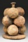 REVOLUTIONARY WAR PERIOD CANISTER OR GRAPESHOT.