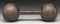REVOLUTIONARY WAR PERIOD BAR SHOT FOR A 9-POUNDER.