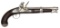 US M1826 NAVY PISTOL BY EVANS OF PENNSYLVANIA.