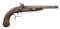 ANTEBELLUM PERCUSSION PARLOR PISTOL RETAILED BY