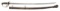 US M1833 ENLISTED DRAGOON SABER ISSUED TO THE