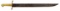 MID 19th CENTURY ARTILLERY SHORTSWORD WITH