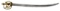 FRENCH & INDIAN WAR PERIOD SHORT SABER.