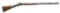 SAMUEL NOCK PATENT EARLY PERCUSSION RIFLE WITH