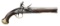 PRE-REV. WAR PR. OF BRASS MOUNTED FLINTLOCK