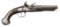 FANCY PR OF SILVER MOUNTED FRENCH FLINTLOCK