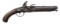 FRENCH CHARLEVILLE 1763 FLINTLOCK PISTOL.