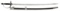 18th CENTURY BRITISH OFFICER’S SABER.