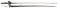 MID-18th CENTURY FRENCH SILVER HILTED SMALLSWORD.