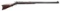 RARE CIRCA 1840 HEAVY BARREL BIG BORE EDWIN WESSON