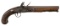 KETLAND FLINTLOCK TRADE PISTOL.