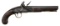 KNUBLEY FLINTLOCK TRADE PISTOL.