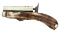 BRITISH PERCUSSION KNIFE PISTOL.