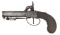E&W BOND PERCUSSION PISTOL WITH UNDERFOLDING