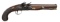CLARK FLINTLOCK PISTOL.