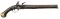 EARLY EUROPEAN FLINTLOCK HOLSTER PISTOL BY JACOYT.